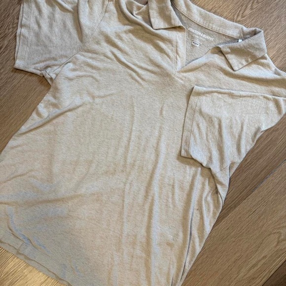 Johnston & Murphy Mens Polo Shirt Short Sleeve Casual Top - Picture 5 of 7
